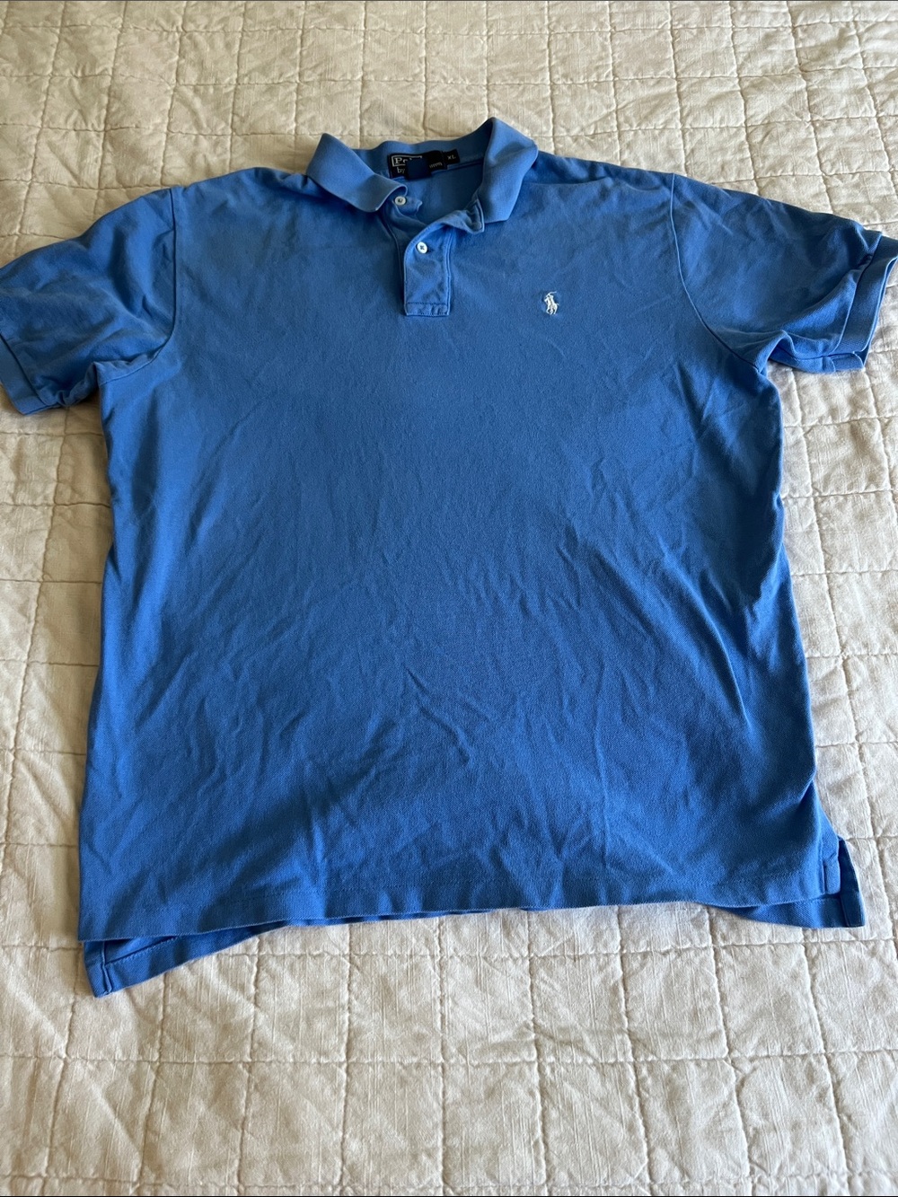Polo by Ralph Lauren Men’s Blue Short-Sleeve Polo Shirt